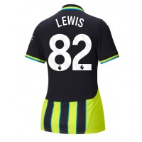 Echipament fotbal Manchester City Rico Lewis #82 Tricou Deplasare 2024-25 pentru femei maneca scurta